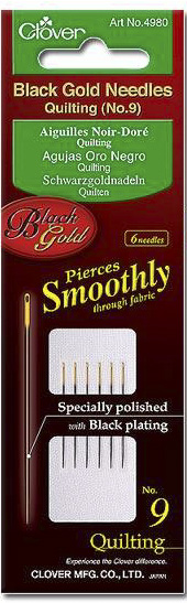 Black Gold Needles Quilting No. 9